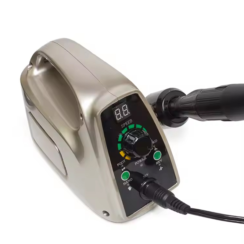 Bezvada elektriskā nagu vīle ar rokturi